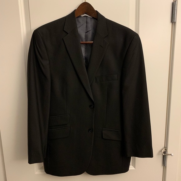 Perry Ellis Other - Perry Ellis Black Pinstriped suit jacket